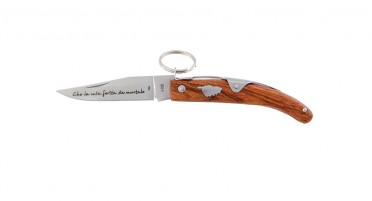 Couteau à anneau 16.5 cm - manche en Arbousier